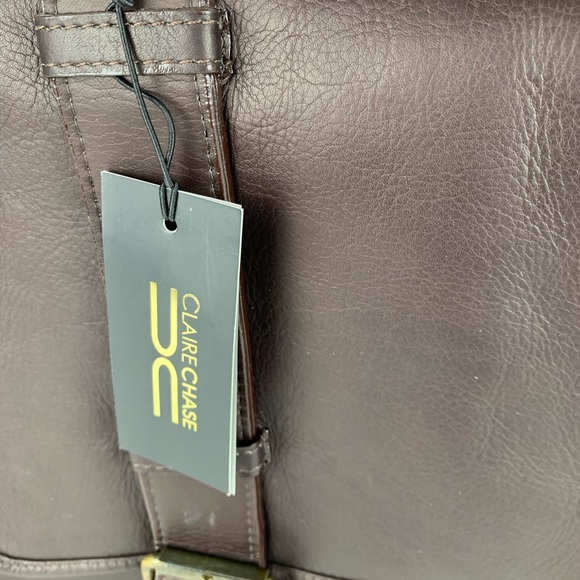 Claire Chase Sorrento Computer Messenger Bag NWT - Picture 3 of 8